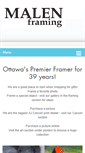 Mobile Screenshot of malenframing.com
